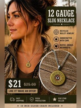 Recycled Bullet Jewelry